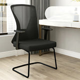 Black Finish Ergonomic Mesh High-Back Office Chair Image - 3