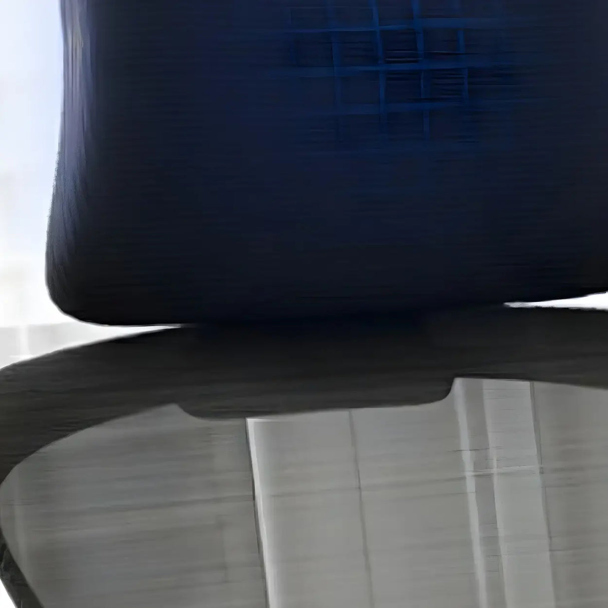Black Finish Ergonomic Mesh High-Back Office Chair Image - 8