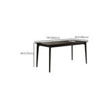 Black Finish Standard Wooden Writing Desk Image - 12