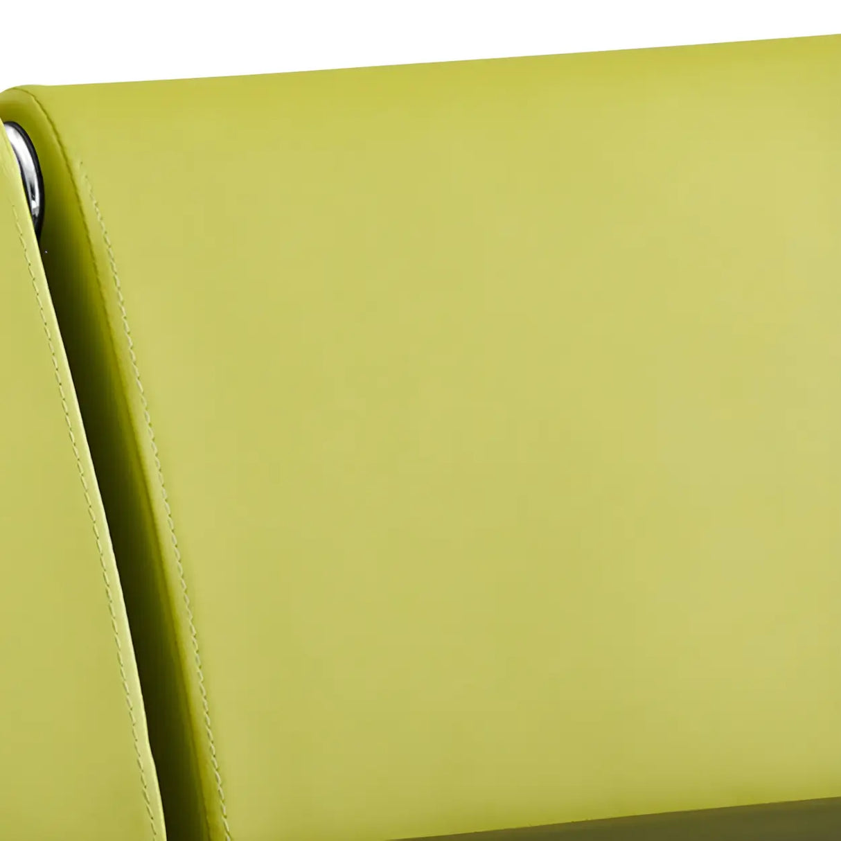 Black Green Stain Resistant Faux Leather Beam Seating Image - 14