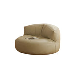 Black Microfiber Leather Side Chair with Fixed Back Image - 10