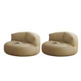 Black Microfiber Leather Side Chair with Fixed Back Image - 13