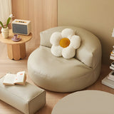 Black Microfiber Leather Side Chair with Fixed Back Image - 4