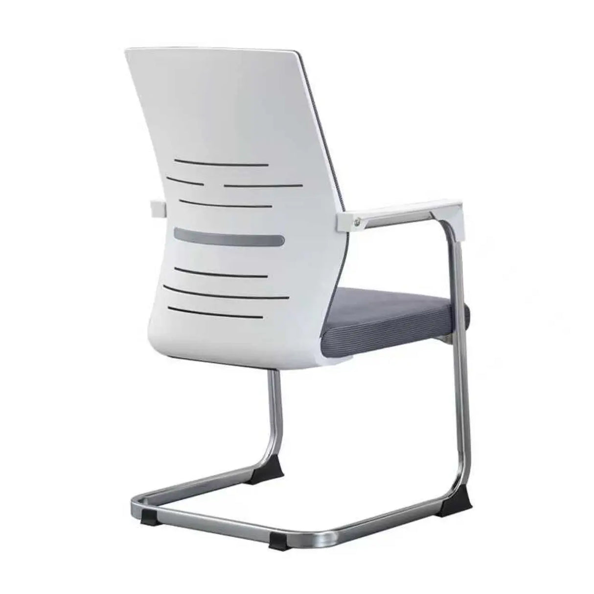 Black Modern Mesh Mid-Back Ergonomic Task Office Chair Image - 11