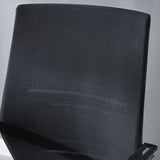 Black Modern Mesh Mid-Back Ergonomic Task Office Chair Image - 14