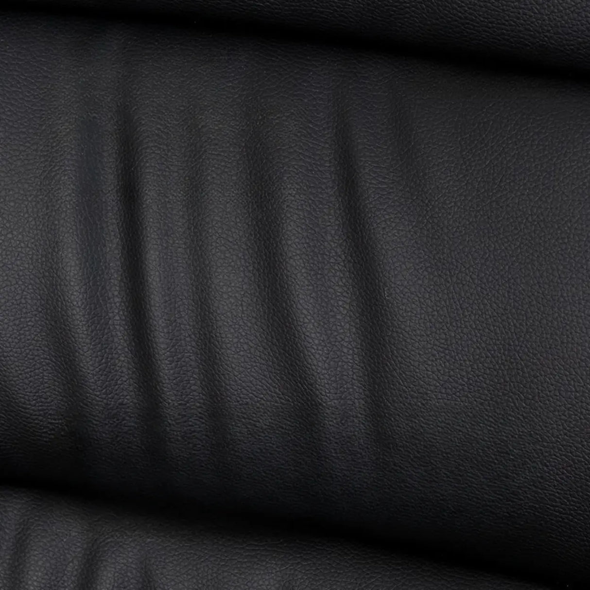 Black Modish Ergonomic Leather Office Chair with Arms Image - 6