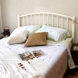 Black Queen Arched Metal Easy Assembly Open-Frame Bed Image - 7