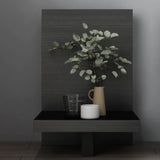 Black Queen Modern Wooden Low Clearance Headboard Bed Image - 7