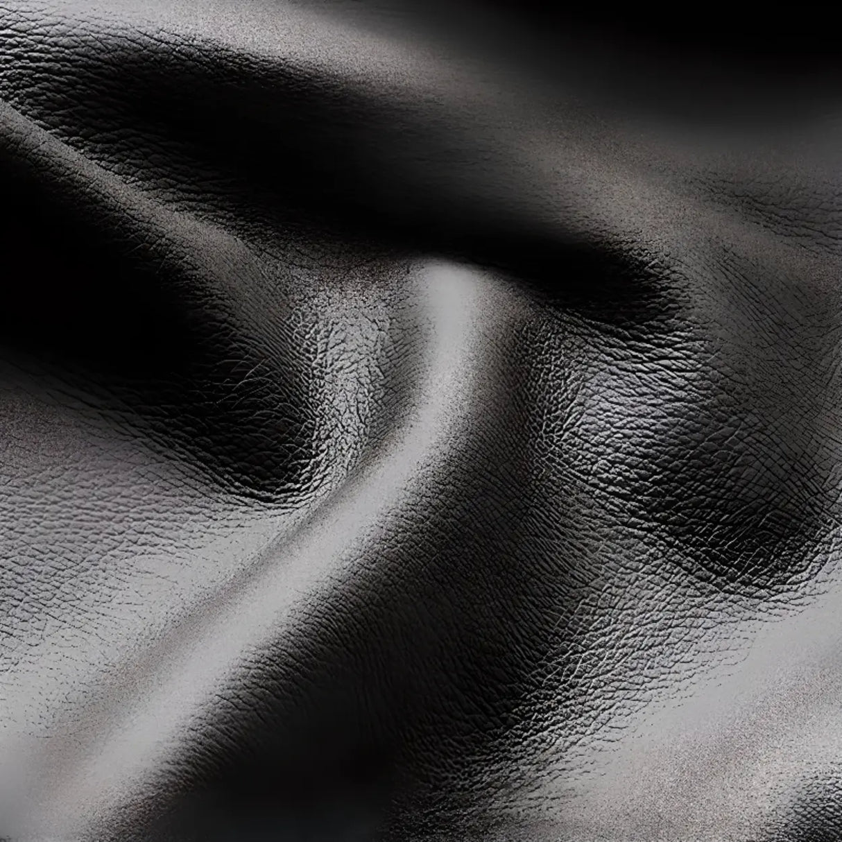 Black Sleigh Leather Upholstered Panel Bed with Mattress Image - 5
