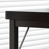 Black Standard Wooden Rectangular Computer Desk Image - 3