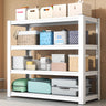 Black Steel Shelving Heavy-Duty Garage Storage Cabinets Image - 9