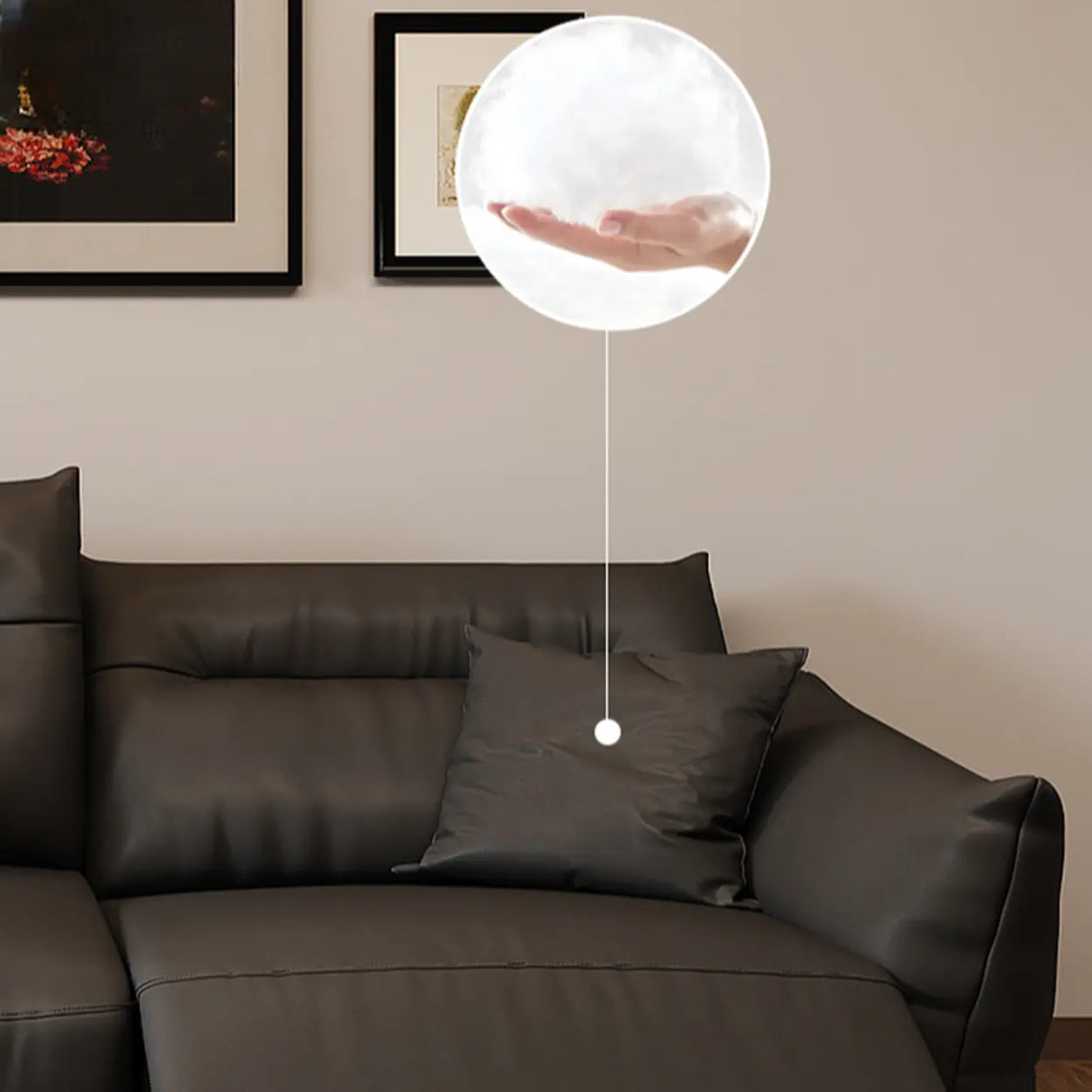 Black Tear Resistant Full Grain Cow Leather Sleeper Image - 8