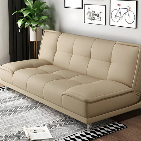 Black Water Resistant Biscuit Back 	Reclining Sleeper Image - 3