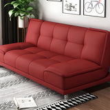 Black Water Resistant Biscuit Back 	Reclining Sleeper Image - 5