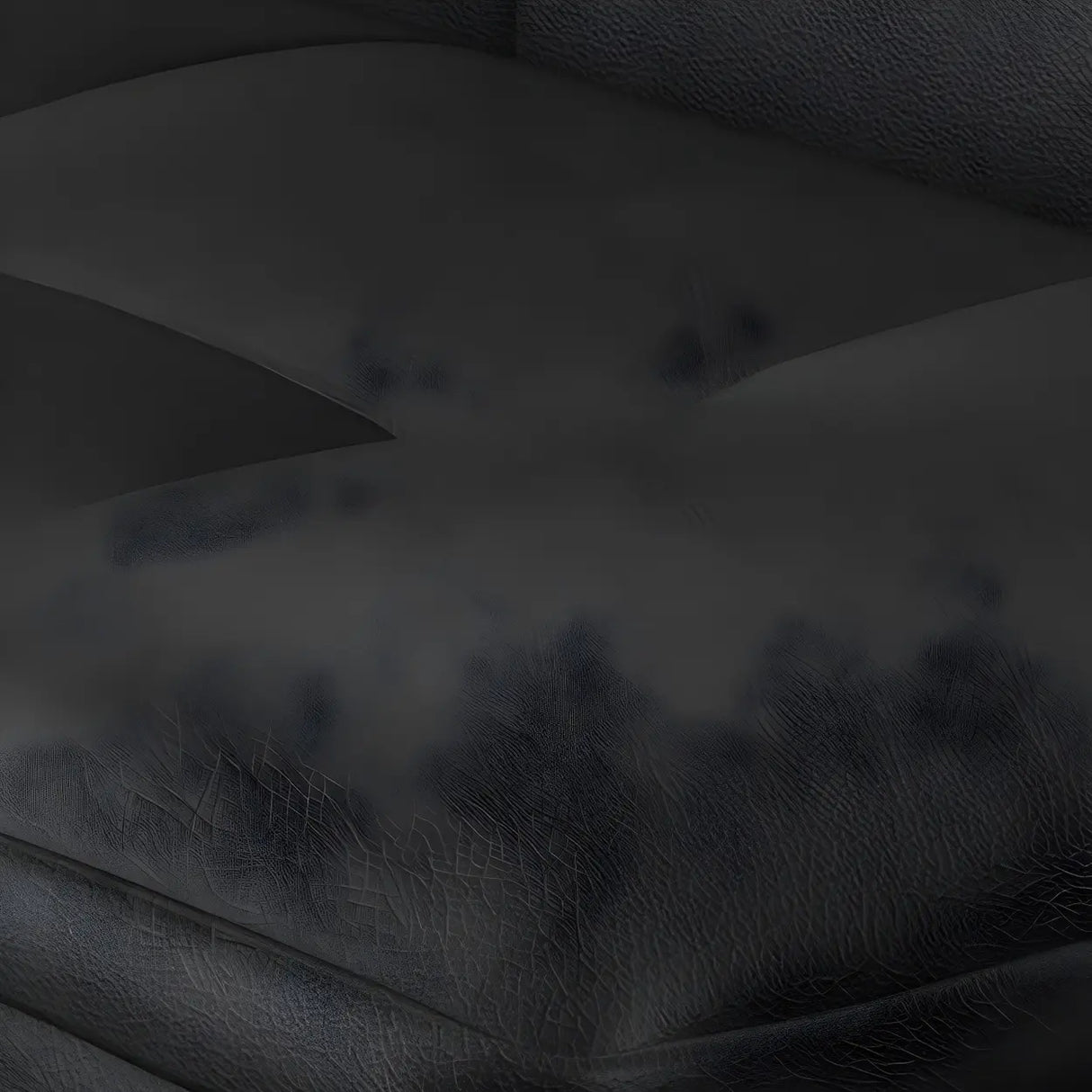 Black Water Resistant Biscuit Back 	Reclining Sleeper Image - 7