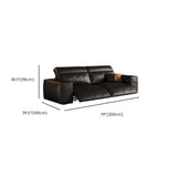 Black Water Resistant Interface Genuine Leather Sleeper Image - 14