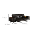 Black Water Resistant Interface Genuine Leather Sleeper Image - 15