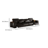 Black Water Resistant Interface Genuine Leather Sleeper Image - 18