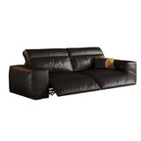 Black Water Resistant Interface Genuine Leather Sleeper Image - 3