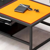 Black Waterproof Leather Metal Frame Sofa Seating Group Image - 11