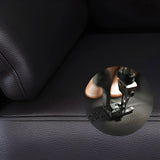 Black Waterproof Leather Upholstered Back Loveseat Image - 11