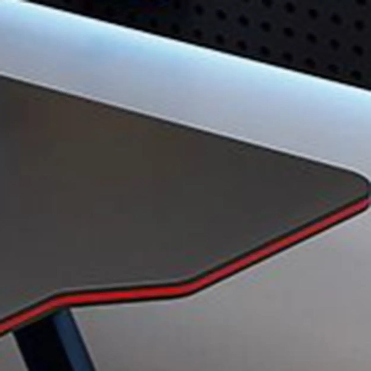 Black Wooden Rectangular Single Computer Desk Image - 7