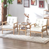 Blackish Green Oiled Leather Tufted Back Accent Chair Image - 6