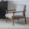 Blackish Green Stain Resistant Oiled Leather Arm Chair Image - 3