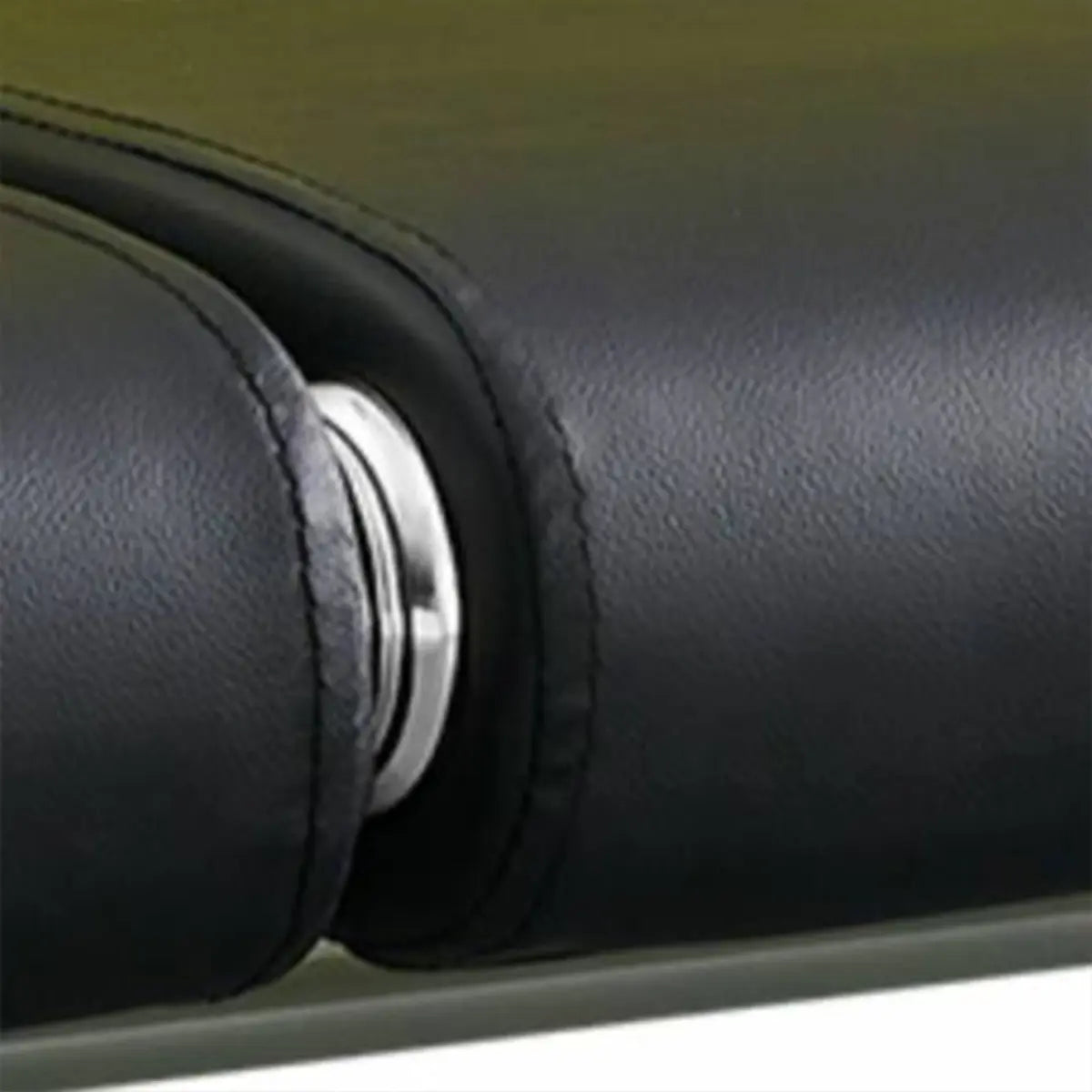 Blue Scratch Resistant Faux Leather 2-Seat Beam Seating Image - 13