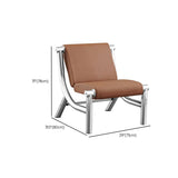 Blue Scratch Resistant Faux Leather 2-Seat Beam Seating Image - 18