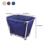 Blue Stainless Steel Large Storage Utility Carts #size