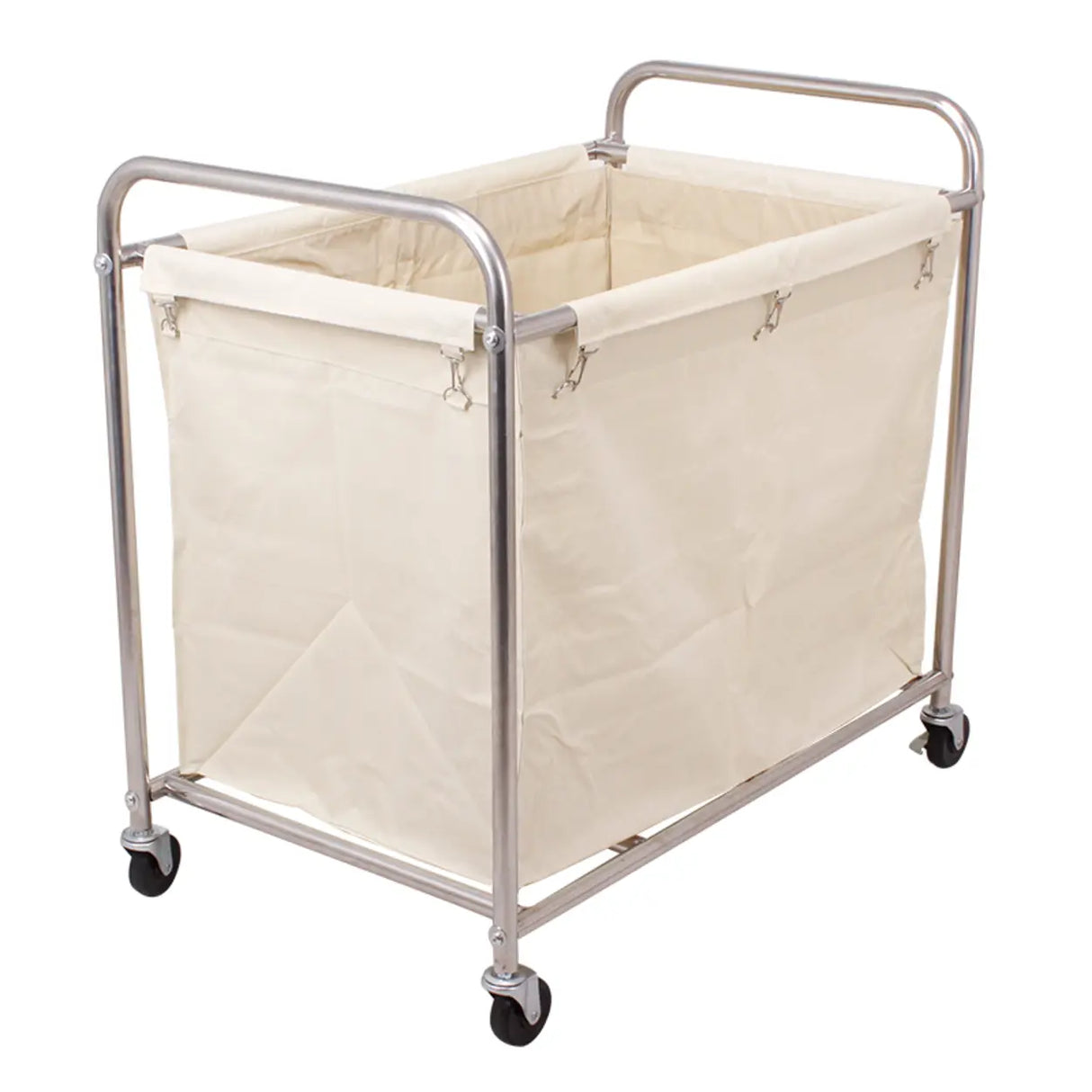 Blue Stainless Steel Large Storage Utility Carts Image - 3