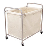 Blue Stainless Steel Large Storage Utility Carts Image - 3