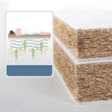 Blue Tech Cloth Flared Arm Cushion Back Storage Sleeper Image - 8