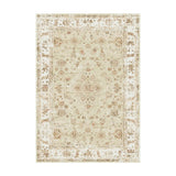 Boho Rectangle Cotton Beige Living Room Area Rug Image - 2
