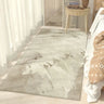Boho Rectangular Cotton Gray Bedroom Area Rug Image - 11