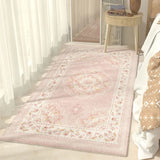 Boho Rectangular Cotton Gray Bedroom Area Rug Image - 5