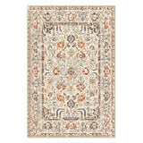 Boho Rectangular Polymer Geometric Aqua Area Rug Image - 11