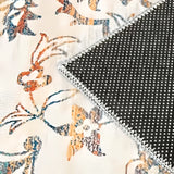Boho Rectangular Polymer Geometric Aqua Area Rug Image - 13