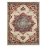 Boho Rectangular Polymer Geometric Aqua Area Rug Image - 18