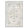 Boho Rectangular Polymer Geometric Aqua Area Rug Image - 4