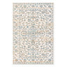 Boho Rectangular Polymer Geometric Aqua Area Rug Image - 5
