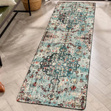 Boho Southwestern Rectangular Brick Red Area Rug Image - 3
