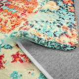 Boho Southwestern Rectangular Brick Red Area Rug Image - 9