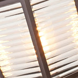 Bronze Finish Vintage Solar Lantern Outdoor Table Lamp Image - 14