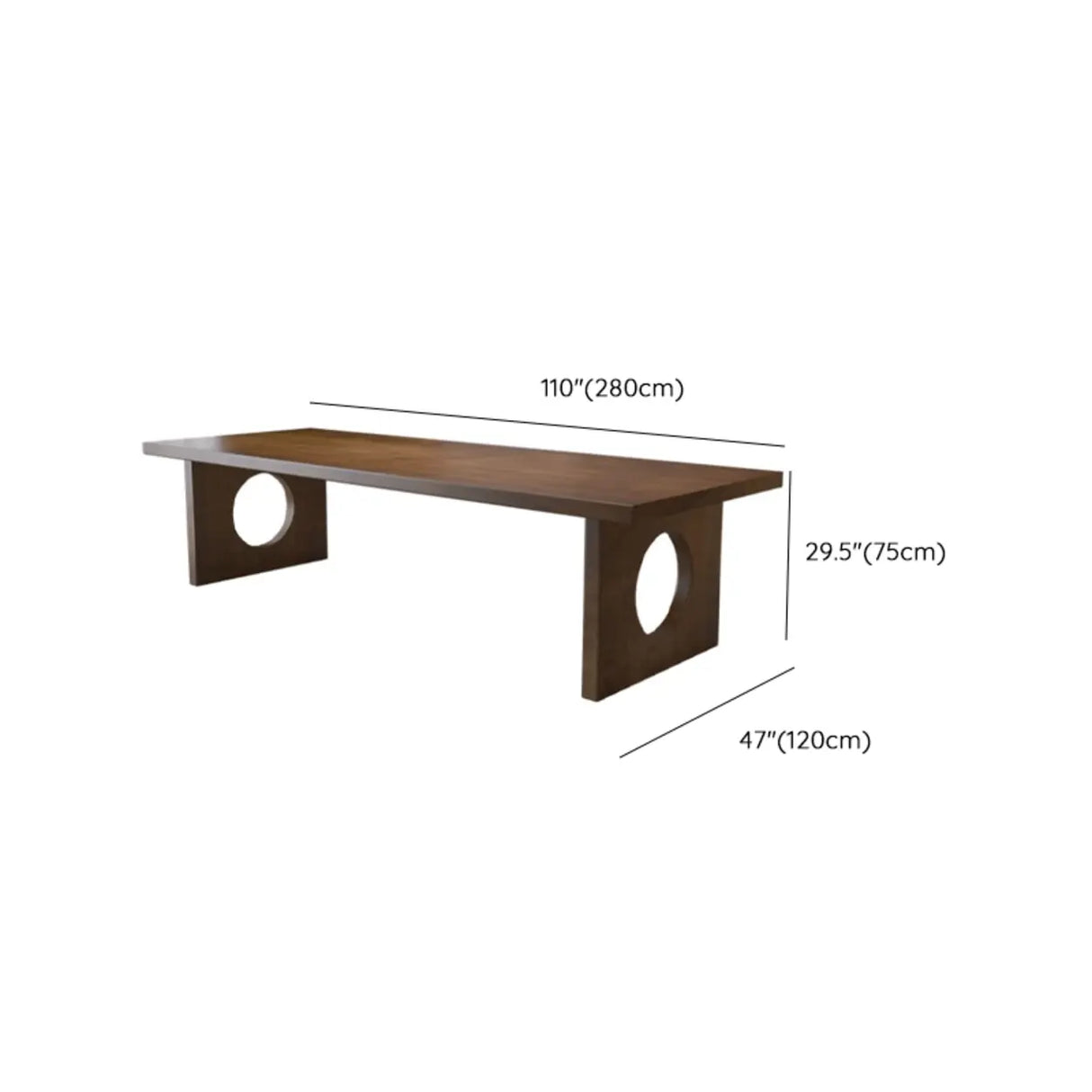 Brown Pine Wooden Multi-person Conference Desk Image - 18
