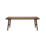 Brown Rectangular Standard Wooden Computer Desk Image - 2