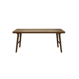 Brown Rectangular Standard Wooden Computer Desk Image - 7