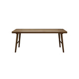 Brown Rectangular Standard Wooden Computer Desk Image - 8