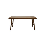 Brown Rectangular Standard Wooden Computer Desk Image - 9